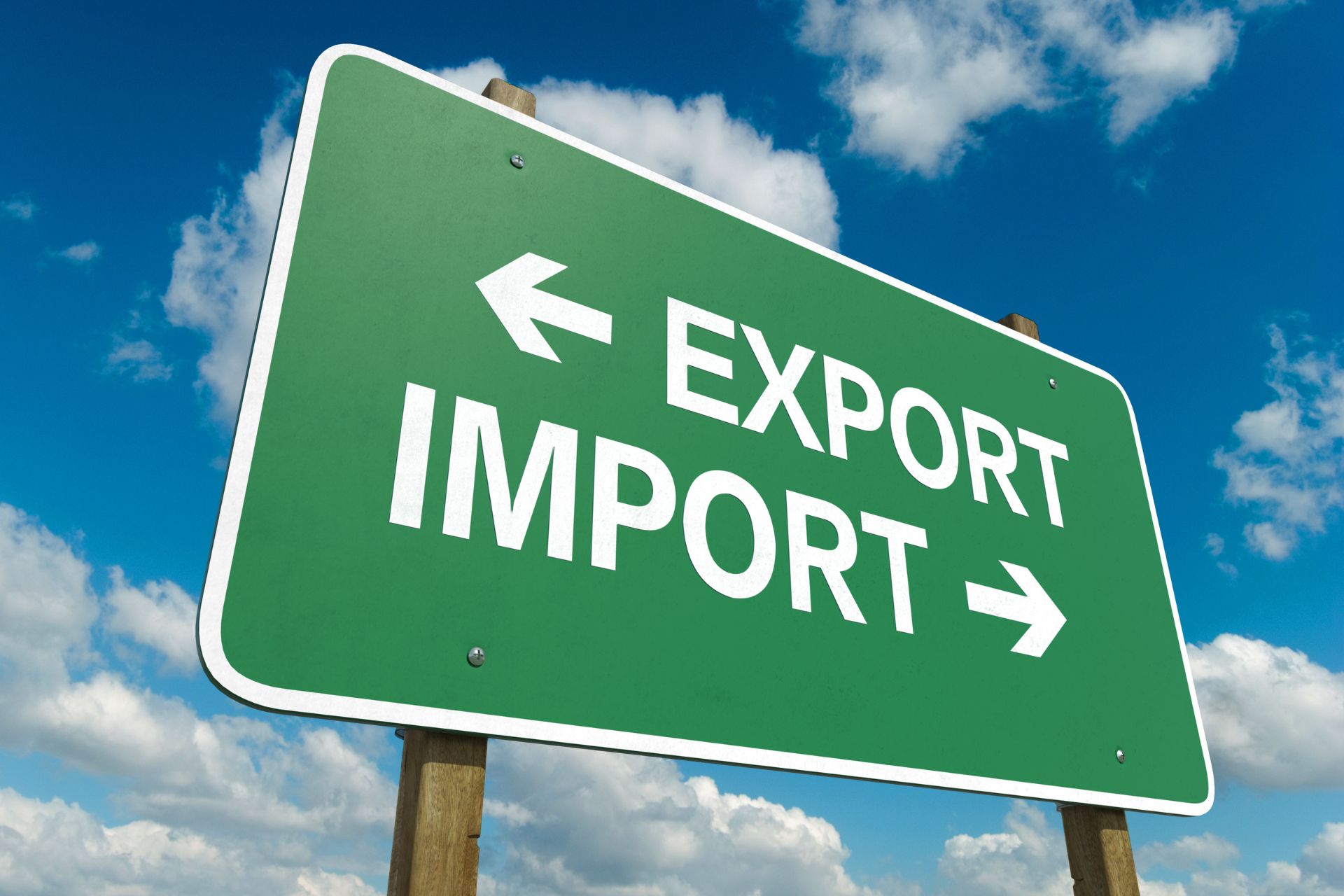 import export signage